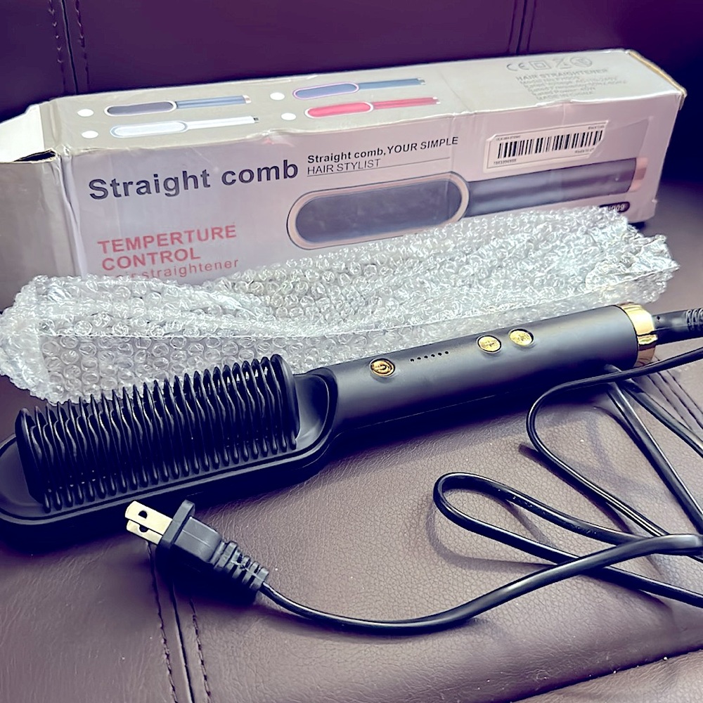 NIB Multi-Purpose Hair Styler »Heating Hair Styling HOT Brush Ceramic Tool